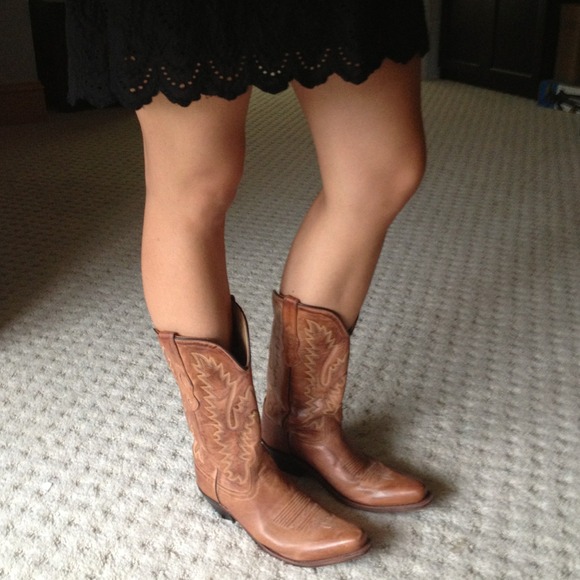 Genuine Leather Cowgirl Boots