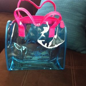 Beyonce make up/ perfume bag