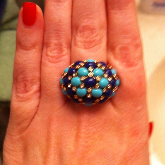 Stella and Dot cocktail ring.