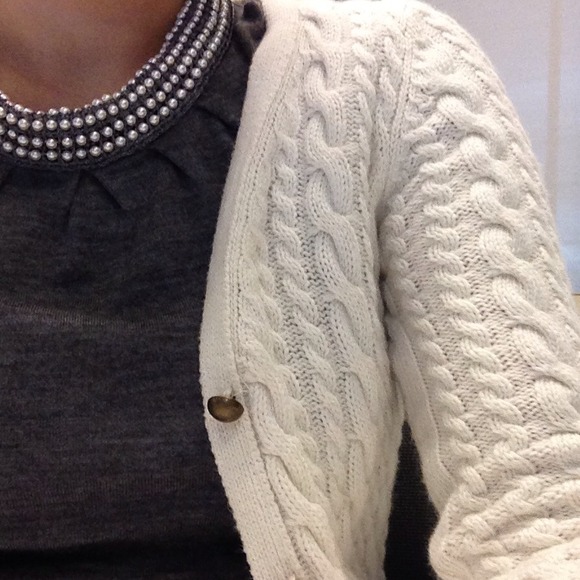 🙅No longer available! Zara Cable Sleeve Cardigan