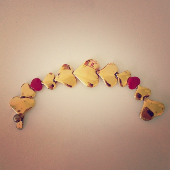 **sold** ❤Louis Vuitton Heart Bracelet❤