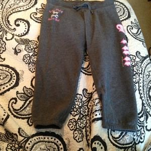 Victoria's Secret PINK sweat pant capris