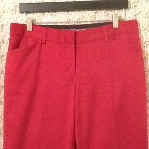 Express Red Editor Pant