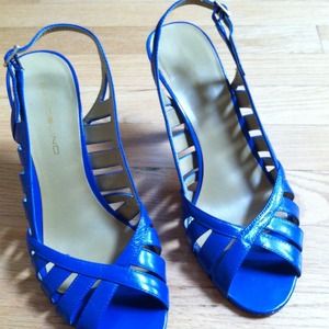 Cute summer blue 3" heels