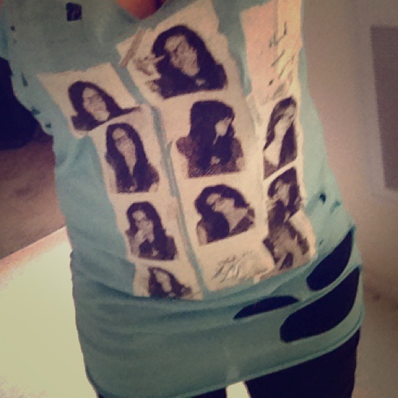 Cut out shirt