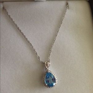 ***reduced*** Blue Topaz pendant