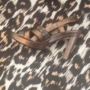 Nine West strappy Heals