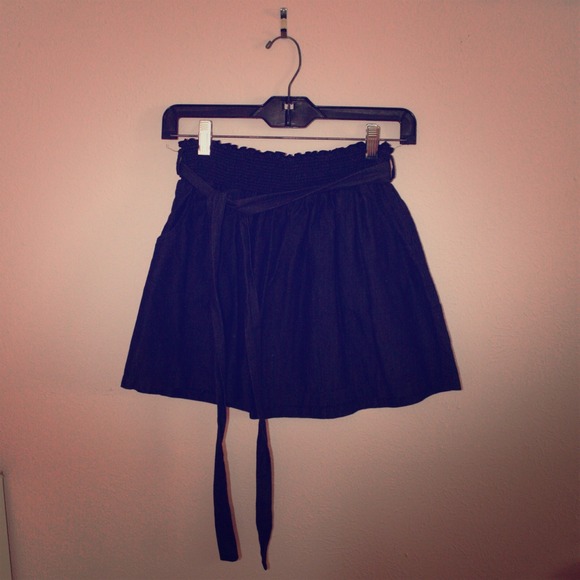 Dark Chambray Skirt from Pink Zone