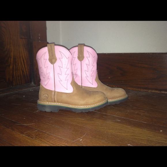 Girls John Deere boots