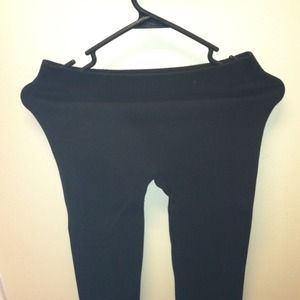 RESERVED! 2 pair black Capri length leggings