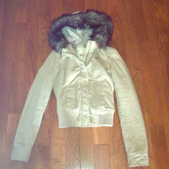 Hollister fur jacket