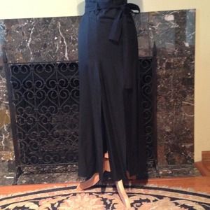 Karl Lagerfeld Long Black Skirt