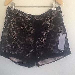 New Dress Black Lace Shorts