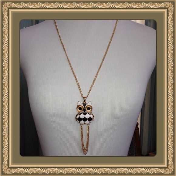 🚫SOLD🚫OWL NECKLACE - Picture 3 of 3