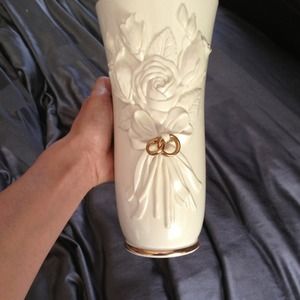 Lenox Married flower vase
