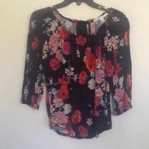 LC Floaral Cotton Top