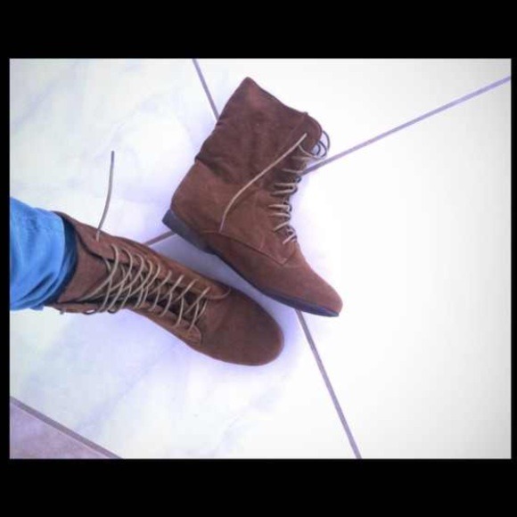 Brown vintage shoes