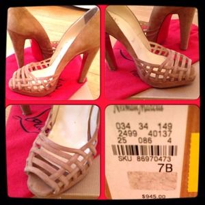 Christian Louboutin Chalumo 120 Suede Brown Size 7