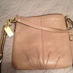 Tan/nude authentic COACH crossbody