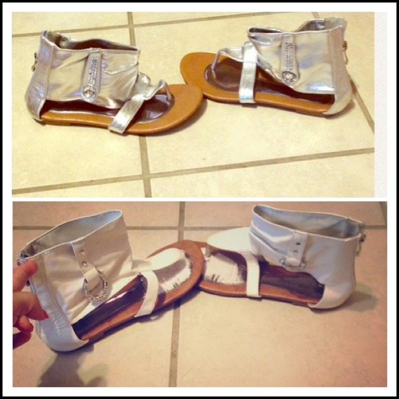 Two pairs of sandals a bundle