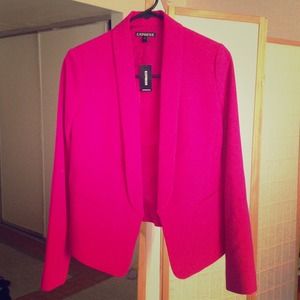 Express pink blazer