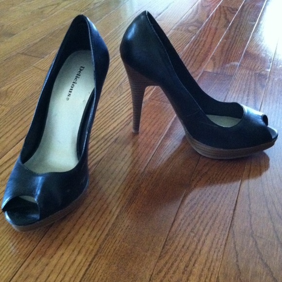 Black heels