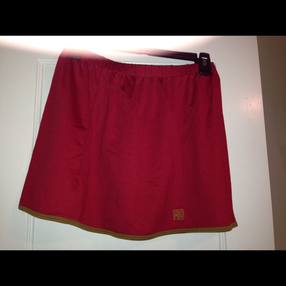Red Short Skirt