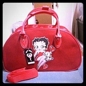 Betty Boop Large Luggage bag