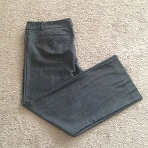 Black/Gray Tweed Style Stretch Dress Pants