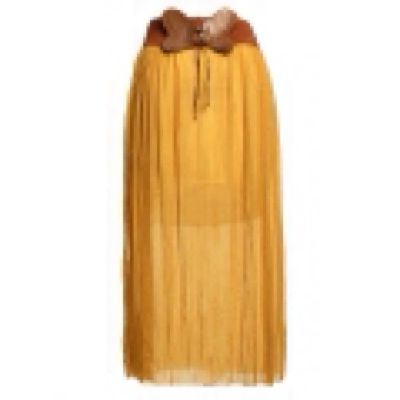 Chiffon skirt