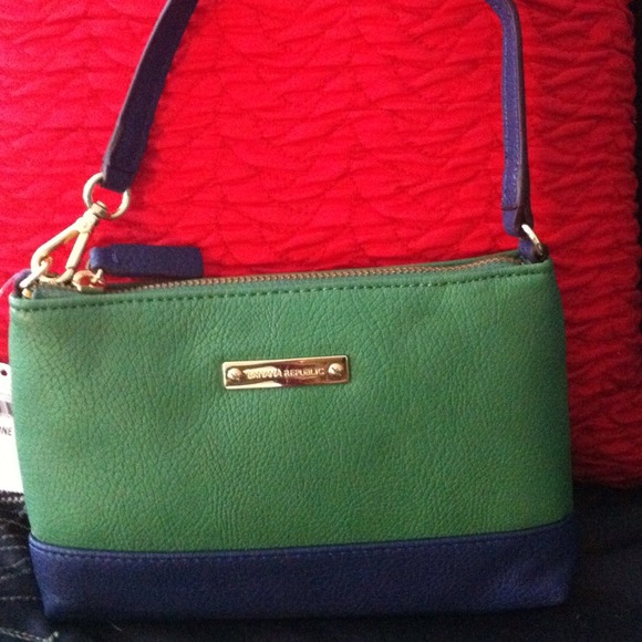 Banana republic color block purse