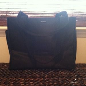 Black Kate Spade TWIN size Nylon Diaper Bag