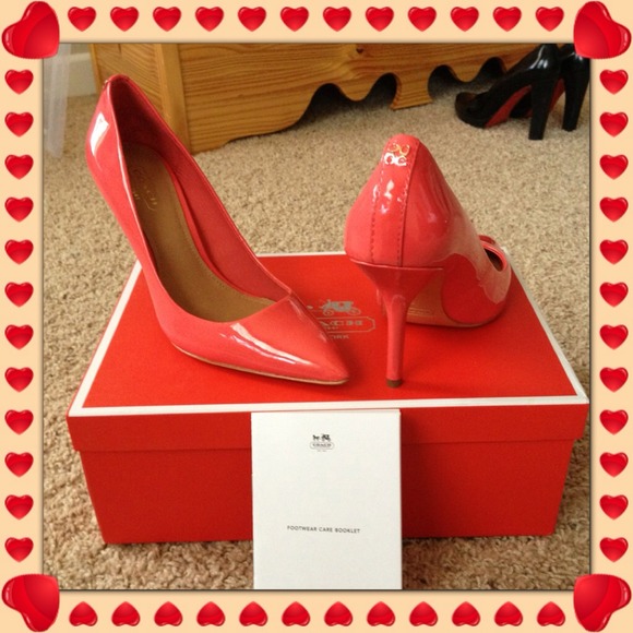 Coach Shoes - COACH LIZZIE HEEL NEW