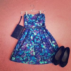 Charlotte Russe strapless dress