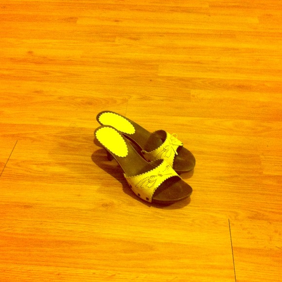 Wooden heels
