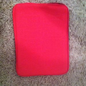 Pink Laptop case! It says LOVE PINK