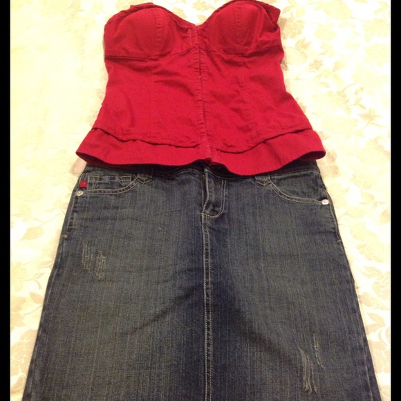 Denim Skirt - Picture 3 of 3