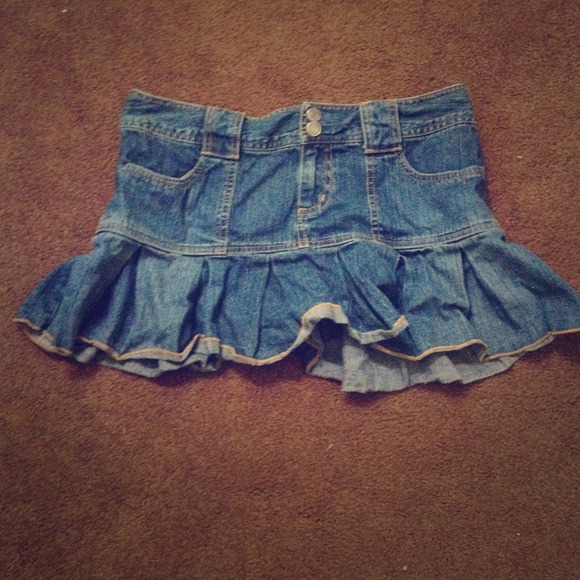 Denim Aeropostale Mini Skirt