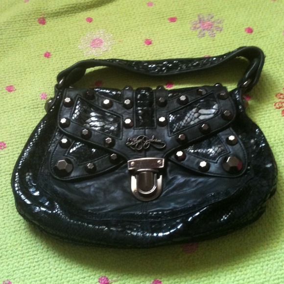 Black Betsy Johnson Handbag