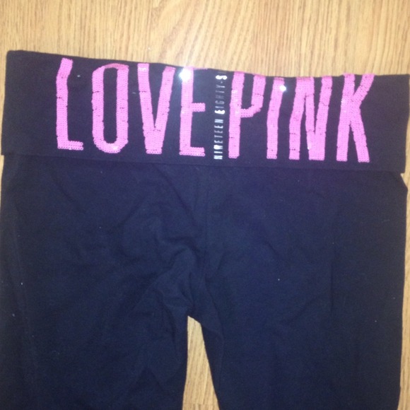 🚫Traded🚫Victoria's Secret love pink leggings