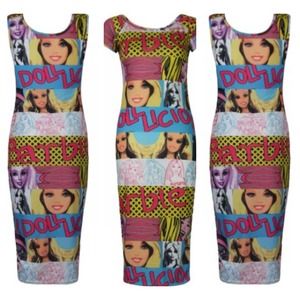 Barbie Sleeveless Dress & Barbie cap sleeve Dress