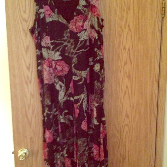 Full length,mesh w slip 60viscose40nylon dress - Picture 1 of 2