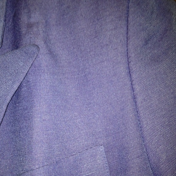 Tailored shirt dress-Mini length-linen/rayon - Picture 2 of 2