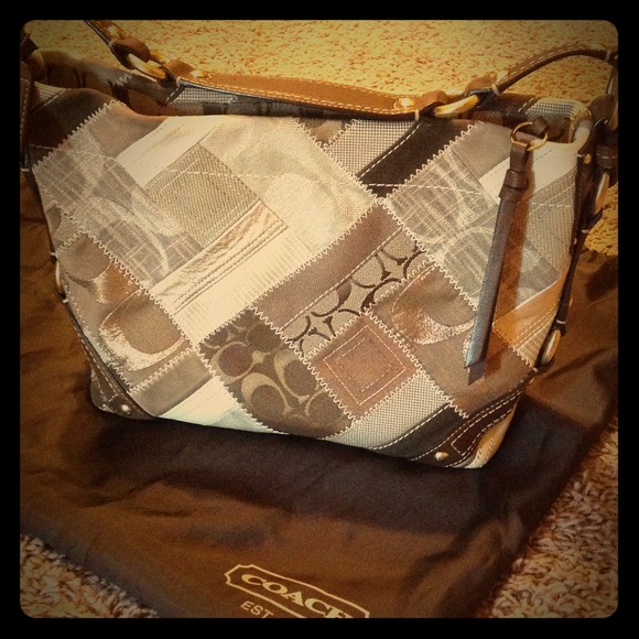 REDUCED!!!Coach Patchwork Purse 100% Auth
