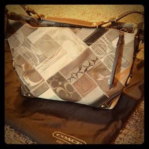 REDUCED!!!Coach Patchwork Purse 100% Auth