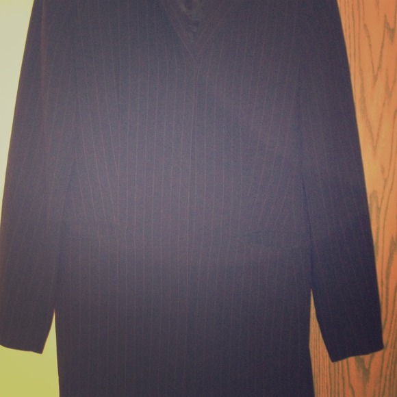 Coat dress. One piece hidden buttons "Bob Mackie" - Picture 1 of 2