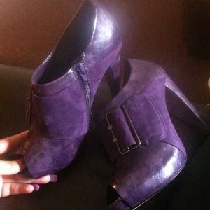 Bakers purple heels