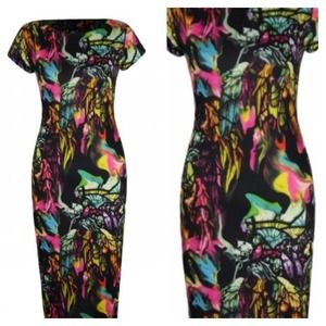 Watercolor Bodycon
