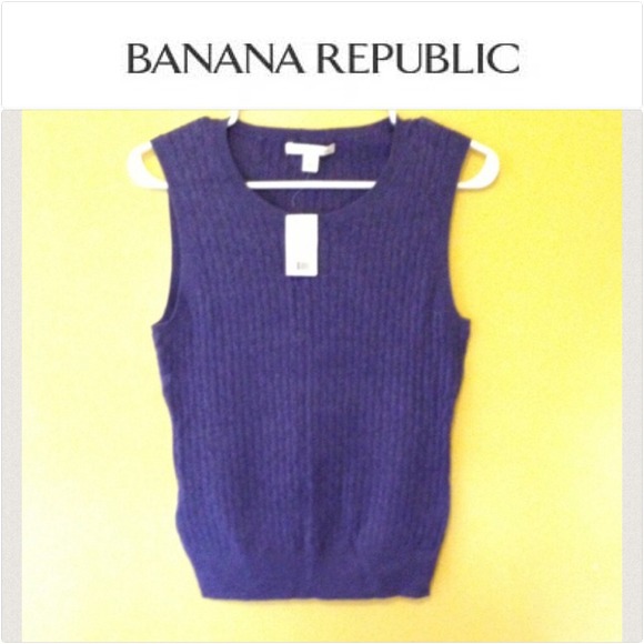 👎🎽REDUCE!!*.Silk-cotton sweater vest