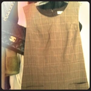 Vertigo slight a line dress with front pockets